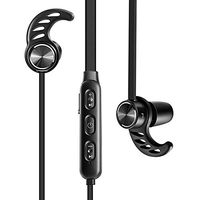 Bluetooth Headphones, Best Wireless Earbuds Waterproof Sports Earphones w/Mic HD Stereo Sweatproof in-Ear Earbuds Gym Running Workout 8 Hour Battery Noise Cancelling Headsets