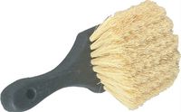BIRDWELL CLEANING 472-24 Round Utility Brush with Tampico Fiber Trim and Poly Foam Handle