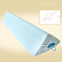 WE&ZHE Medical Care Anti-Bed Sores Pad Side Pad Back Pad Cushions Pillow for Elderly Paralyzed Patient, Blue