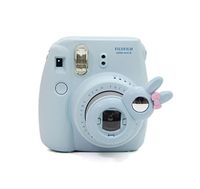 CAIUL Rabbit Style Instax Mini Close Up Lens Selfie Lens for Fujifilm Instax Mini 8 8+ 9 7s Camera and Polaroid PIC-300 (Blue)