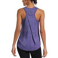 Workout Tops for Women Exercise Yoga Shirts Athletic Tank Tops Breathable Summer Vest Clothes