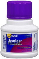 sunmark® clearlax™ - Laxative - Powder - 4.10 oz. 17 Gram Strength - Polyethylene Glycol 3350