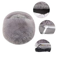 Makano USB Heating pad Warm feet Warm in Winter Heating Slippers Warm Winter Office Shoes Cushion Electric Blanket (Color : Gray)