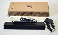 New OEM DELL Multimedia Soundbar Speaker Sound Bar AX510 Black AX510PA C730C DW711 LCD 468-7411 313-6412 313-6219 313-6413 313-6412 Monitor Flat Panel Screen Black Home Theater Ultrasharp