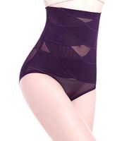 Ewandastore High Waist Shapewear Abdomen Recovery Belt Tummy Pelvis Underwear Butt Lift Shaper Slim Panty,Purple,L