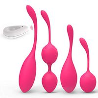 Ben Wa Balls Kegel Balls for Tightening Kegel Exercise Balls Bladder Control Exerciser and Patra. Maxine.Hedy Kegel Ball 4 in 1 Set Waterproof Medical Silicone 16 Modes with Remote Control