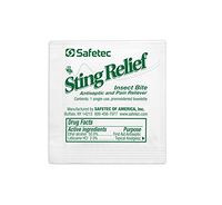 Safetec Sting & Insect Bite Relief Wipes (Bulk) (3000 Wipes/Case)