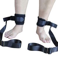 GxYue Medical Adjustable Patient Limb Holders for Hand or Feet - Elderly Dementia Universal Quick Release Strap(1 Pair) Seat Belts (Size : Feet)