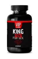 Natural Testosterone Booster for Men - King Size for Sex - Tongkat ali maca Root - 1 Bottle 60 Capsules