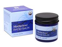 Motherlove Rhoid Balm (1 oz.) Organic Balm with Witch Hazel - Helps Ease Pain and Discomfort of Hemorrhoids Caused by Pregnancy and Childbirth