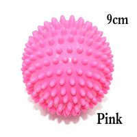 entertainment-moment Massage Ball Spiky Yoga Gym Ball Trigger Point Stress Relief 7.5cm 9cm Portable Muscle Relaxation Pelvic Exercise Sports Fitness,Chocolate