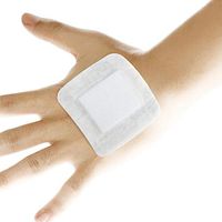 Wound Dressing Hypoallergenic Comfortable Non-Woven Medical Adhesive Dressing Gauze Band aid Bandage 3.9x3.9 inch