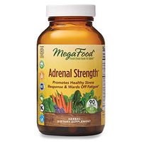 MegaFood, Adrenal Strength, Supports a Healthy Stress Response, Herbal Supplement, Gluten Free, Vegetarian, 90 tablets (45 servings)