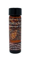 Headache Relief Essential Oil Blend, 0.5 fl oz | Safe to Ingest, Certified Food Grade, 0.5 fl oz | Free Roll On Bottle, Free Glass Dropper, Free Glass Spray Bottle Included