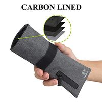 Wendysy Smell Proof Bag with Lock, Activated Carbon Deodorant Tobacco Bag Smellproof Odorless Stash Storage Pouch, Eliminate Odor, Stink, and Smelly Scent in a Carbon Lined Airtight Storage Sack