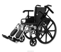 Economy High Performance Lightweight Wheelchair, Whlchr Hp Ltwt W-Elvt Leg 18 I, (1 EACH, 1 EACH)