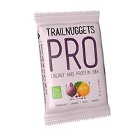  Trailnuggets PRO Protein Energy Bar, Cranberry Orange Beet, Vegan, Non-GMO, Gluten-Free, Dairy-Free, Soy-Free, Plant Based Protein (Pack of 12)