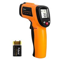 Helect Infrared Thermometer, Non-Contact Digital Laser Temperature Gun -58°F to 1022°F (-50°C to 550°C) with LCD Display (NOT for Human)