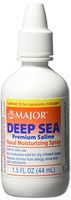 Major Pharmaceuticals Deep Sea Saline Generic for Ocean Nasal Moisturizing Spray, 4 Count