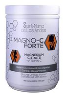 MAGNO C Forte Natural Vitamin C – Natural Orange Flavor & Stevia (16oz/ 453g) Made in The USA
