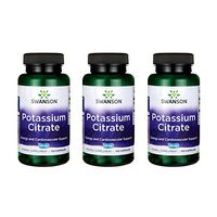 Swanson Potassium Citrate 99 mg 120 Caps 3 Pack