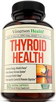 Thyroid Support Supplement with Iodine. Focus, Metabolism and Energy Complex. Gluten Free with Magnesium, Zinc, L-Tyrosine, Schisandra Powder, Ashwagandha Powder and Other Herbal Ingredients.