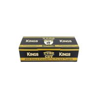 Tube Cut Premium Filters Cigarettes 200 Per Pack Gold Gold Pack Of 1 King Size