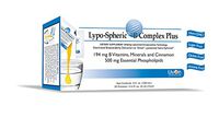 Lypo–Spheric B Complex Plus – 30 Packets – 194 mg B Vitamins, Minerals & Cinnamon Per Packet – Liposome Encapsulated for Improved Absorption – 100% Non–GMO