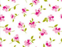 5ct Pink Rose Blossoms Flowers White Tissue Paper for Gift Wrapping 20"x30" Sheets nfLG -1141