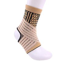 Goodfans Unisex Sports Gym Elastic Ankle Support Wraps Fitness Protection Foot Bandage Ankle Braces