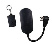 Uninex PS51FNSKU Indoor Outdoor Wireless Remote Control Switch Power Outlet, 115V AC Plug, UL Listed