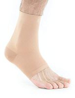 Neo G Ankle Support - for Arthritis, Joint Pain, Sprains, Strains, Ankle Injury, Recovery, Rehab, Sports, Basketball - Multi Zone Compression Sleeve - Airflow - Class 1 Medical Device - Medium - Tan