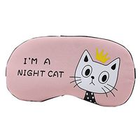 Aimeely Super Cute Cat Eye Mask Comfortable Travel Sleeping Eyeshade with Ice Bag 5#