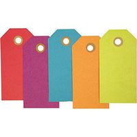 Creativ Gift Tags, 5x10 cm, asstd colours, 20 pc