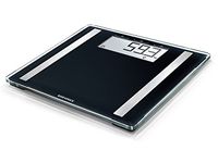 Soehnle Shape Sense Control Electronic Bathroom Scale - 100 Scale, Black
