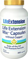 Life Extension Mix Without Copper, 360 Capsules