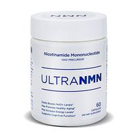 UltraNMN Nicotinamide Mononucleotide NAD+ Supplement,Vitamin B3 Family, 260 mg per Serving - NAD+ Precursor ?Help Promote DNA Repair,Boost Energy,Longevity,Improve Metabolism - 60 Capsules