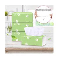 Egsve Paper Pump 3 Packs of Pump Paper Towels Baby Paper Household Towels, 3 Packs of Paper Towels, Baby Towels, Toilet Paper 12X18Cm 3 Layers (Green 3 Packets)