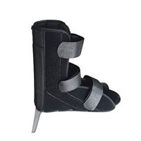 Milisten Walker Boot Fracture Aircast Orthopedic Boot for Broken Foot Ankle Fracture Foot Stabilizer Boot (Size S Black)