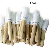 5 Pcs Kitchen Dish Brush Wooden Handle,Clean Kitchen For Home & Business