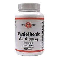 PANTOTHENIC Acid, 100 Tablets