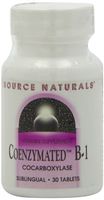 Source Naturals Coenzymated B-1 25 Mg, 30 Count
