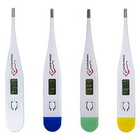 ZAYAAN HEALTH Classic Balance Digital Thermometer | High Accuracy, Fast Response, Rigid Sensor Tip, Water Resistant - Pack of 4