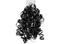 Curly Gift Bow 12 Count - Black Gloss
