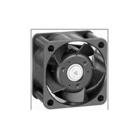 EBM PAPST 412F/2H-038 Axial Fan, Compact Series, 12 VDC, 40 mm, 10 mm, 5.3 cu.ft/min, 9 mÂ³/h
