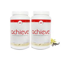 Zrii Achieve Protein Shake French Vanilla - 2 Bottles (30 Servings, 39.16 oz. per Bottle) (Exp 08/2020)