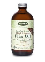 Flora, Flax Oil High Lignan Organic, 8.5 Ounce