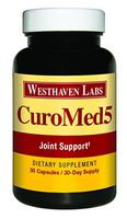 CuroMed5 | Natural Joint Support Formula | Anti-Inflammatory | Pain Relief | Herbal Dietary Supplement | 90 Day Supply
