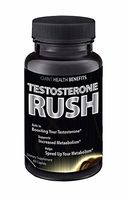 Testosterone Rush All Natural Testosterone Booster -Increase Energy and Muscle Mass 60 Caplets