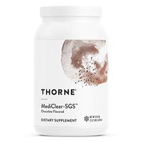 Thorne Research - MediClear-SGS (Chocolate) - Detox, Cleanse, and Weight Management Support - Rice and Pea Protein-Based Drink Powder with a Complete Multivitamin-Mineral Profile - 38.2 oz.